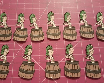 Chavo del Ocho cupcake toppers 12 Chavo del Ocho cupcake toppers