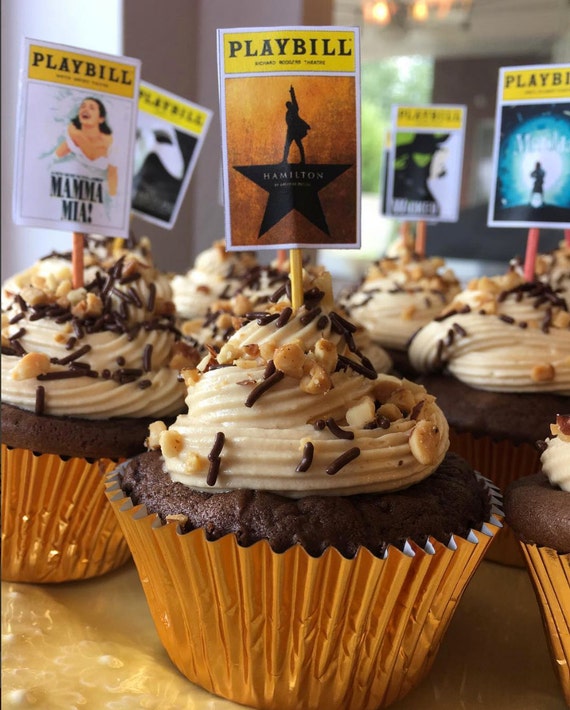 Les Miserables Toothpick Cupcake Toppers PRINTABLE