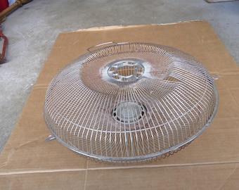 vintage electric fan parts,front/rear grill mesh cover,replacement repair parts,repurpose wire baskets