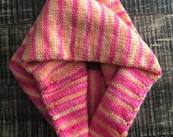 Sorbet and Cream Cowl