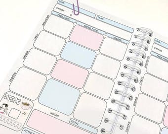 13wk SW Food Diary Diet Journal ,Slimming World Compatible Tracker,Notebook - Choose Your Cover - Food Diary 6