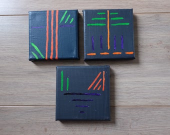 Mini painting Graphic Landscape