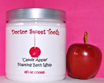 Candy Apple Foaming Bath Whip 8oz