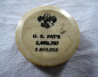 Boy Scout Knife Sharpening Stone, Vintage Scouts of America, Scouting Tool, Knife Sharpener