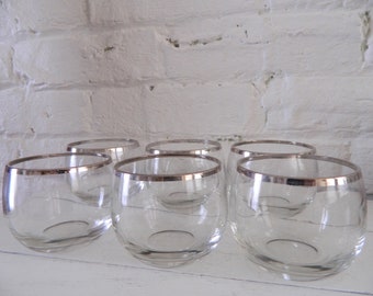 Vintage Roly Poly Glasses - Mad Men - Mid Century
