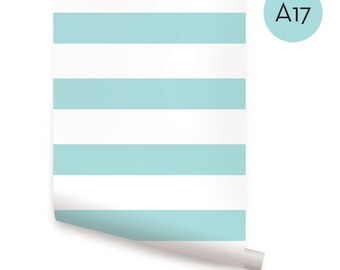 Horizontal Custom Color Peel & Stick Fabric Wallpaper Repositionable