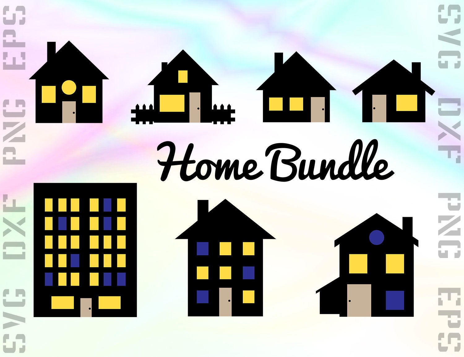 Download Home SVG Files Home Dxf Files House Clipart House Cricut