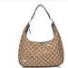 Vintage GUCCI Monogram Web Pop Hobo Green