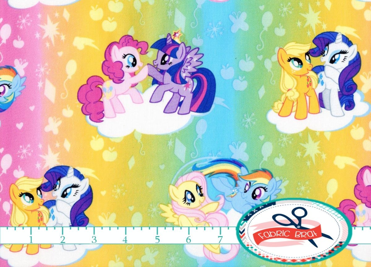my little pony fabric