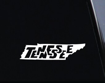 Tennessee State Decal (Design #1) Vinyl Die-Cut Decal (cd-p-10154)