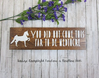 Equine Goals, Equestrian Goals, Rustic Wooden Sign, Equestrian Gift, Equine Motivation, Horse Decor, Avid Equestrian, Saddlebred, Barn Sign