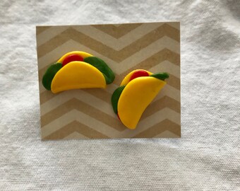 Taco Earrings | Taco Accessories | Cinco de Mayo | Food Accessories