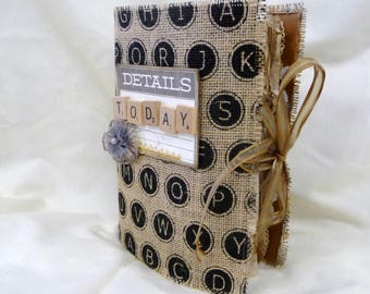Junk Journal, Writing Journal, Diary, Keepsake Journal, Handmade Journal