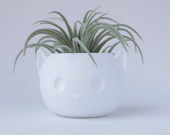 Cat Planter V2, Succulent Planter, Air Planter Many Colors