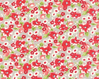 Grey Little Ruby Fabric - Moda - Bonnie and Camille - 55130 15