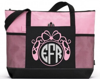 Girl Dance Tote, Personalized Dance Bag, Custom Dance Bag, Tween Dance bag, Teen dance bag