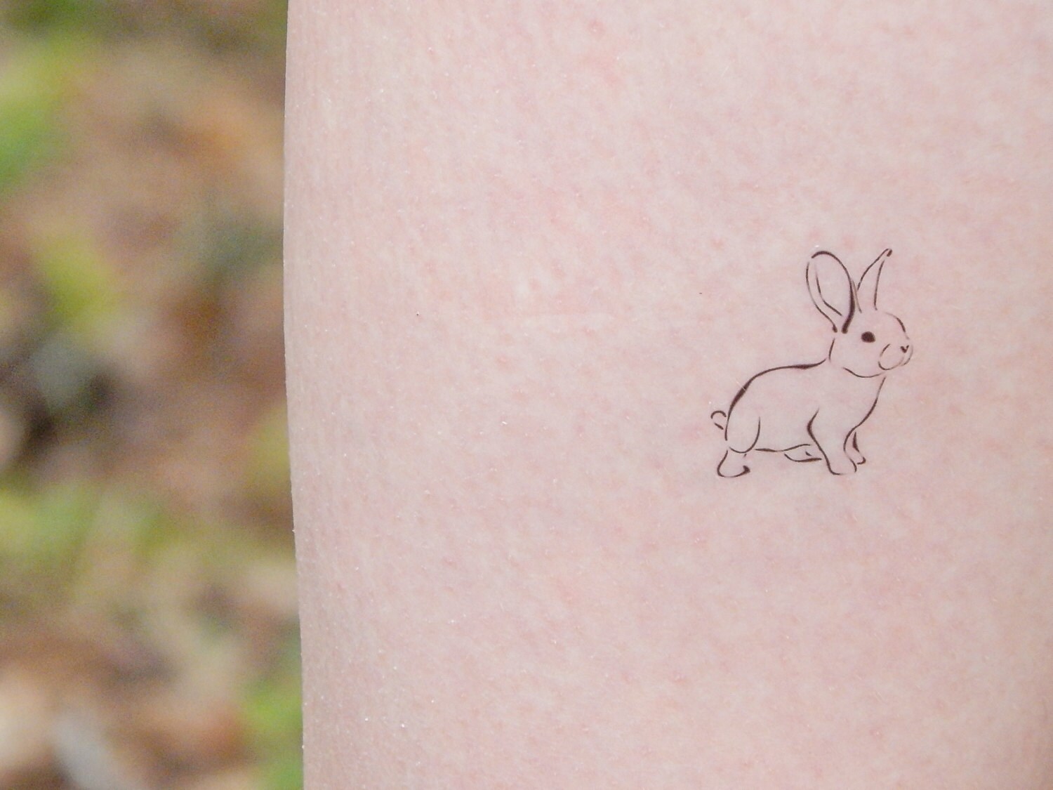 Temporäre Tattoo Kaninchen Tattoo Tier Tattoo Hase