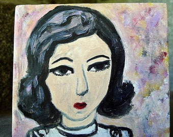 Isuzu. Original oil painting by Vivienne Strauss.