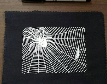 Screen Print Patch: Spider With Prey