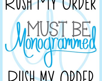 Rush My Order - Shorten Your Order's Processing Time!