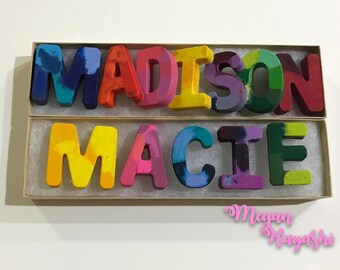 Custom Name Crayons