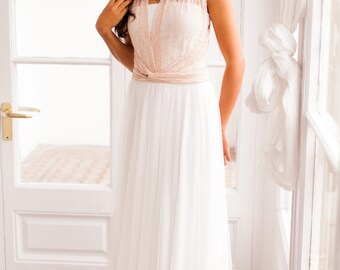 Sleeveless Mini Lace Regular Wedding Dress enz01570