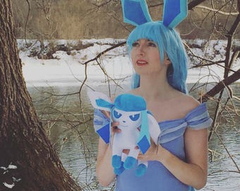 glaceon body pillow