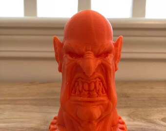 Undead Vampire PLA Bust