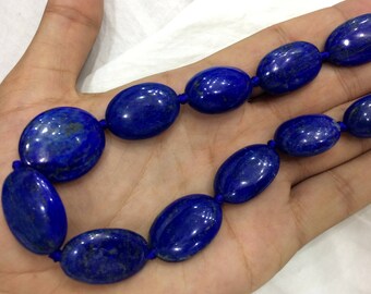 1 Strand Lapiz Lazuli Crystal