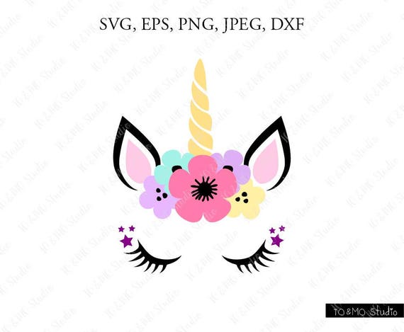 Download Unicorn SVG Unicorn head Svg Unicorn Clip Art Unicorn Face