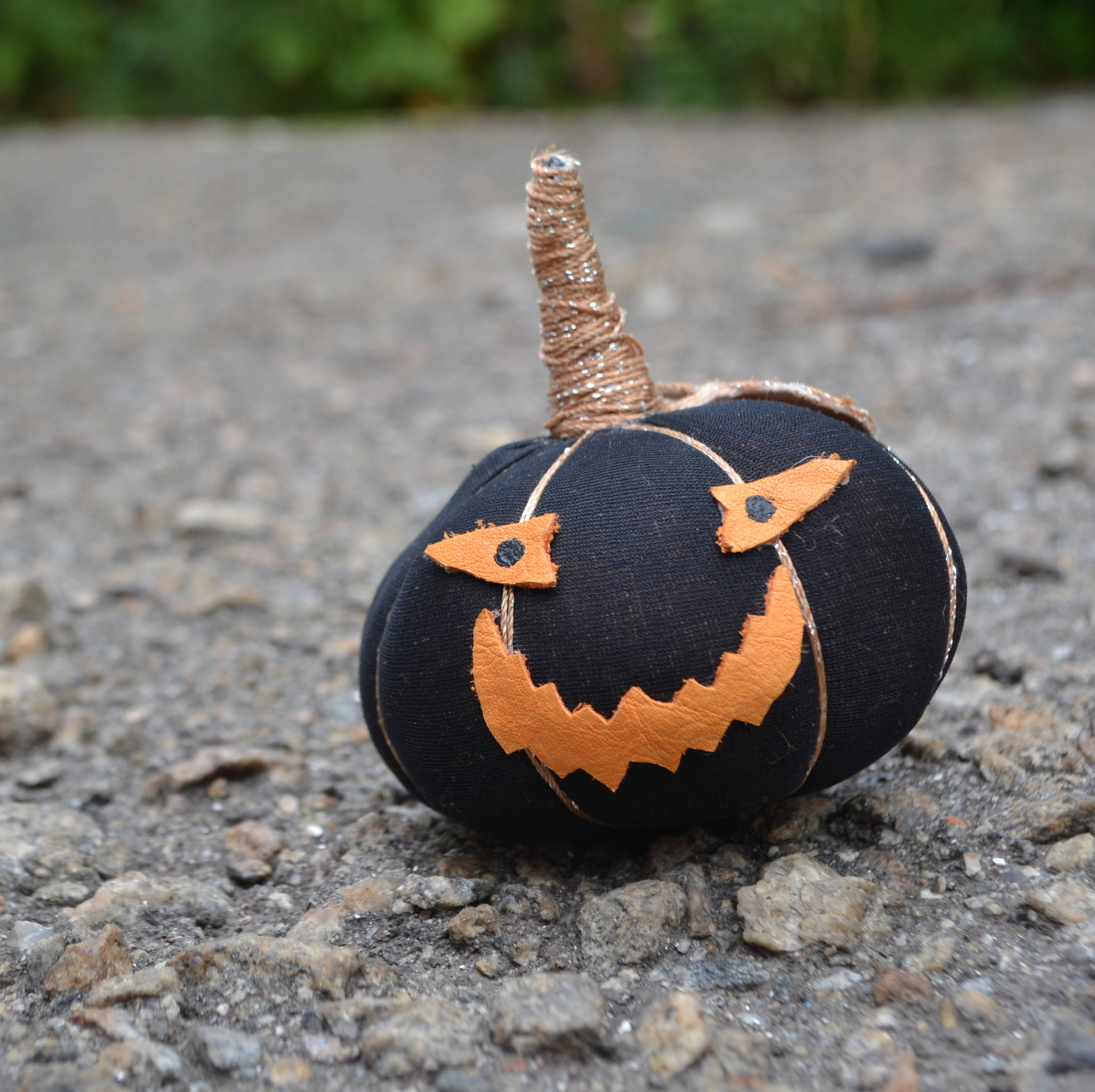 Black Pumpkin Decorations Little Pumpkin Halloween Decoration