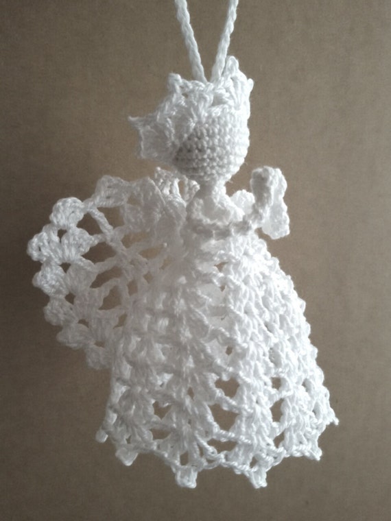 crochet angel pattern ornament tree craft gift diy angels ornaments pdf patterns religious baptism decoration crafts gifts handmade knitting decorations