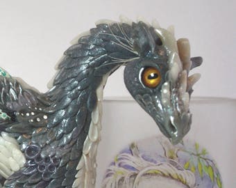 Dragon ~ Doll ~ Water ~ Sculpture ~ Handmade ~ Art ~ Polymerclay ~ MJALBERTSCULPTS