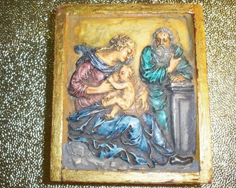 Old Florentine Italy Jewelry Box