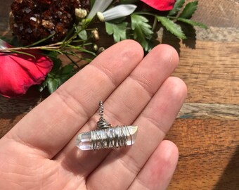 Angel Aura Quartz Pendant