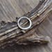 Sterling silver septum ring, 16 gauge septum ring, boho nose ring, septum ring, recycled sterling silver hoop, gipsy nose earring, nose hoop