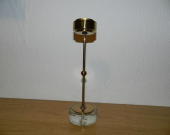 Gunnar Ander Ystad Metall Tea Light Candle Holder whith Glass base