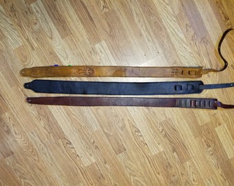 3" Personalized "Pick Pocket" Guitar Strap