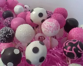 CAKE POPS cakepops 1 Dozen (23sweets) baked goods/homemade Christmas gift/sweets/food gifts/pops/cakepops/baking/wedding favor/party favor