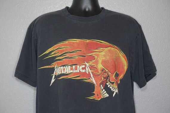 1994 RARE Metallica Pushead - '94 Original Giant Double-Sided Metal Vintage Concert T-Shirt