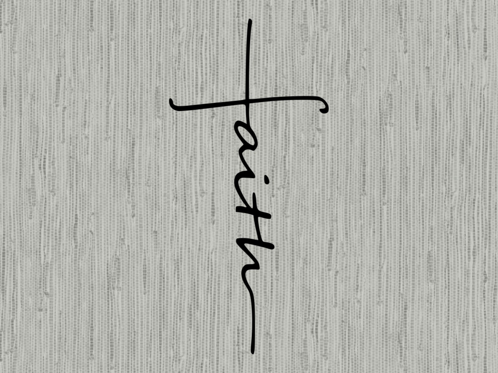 Faith Cross svg cut file, faith cross clipart, faith svg, cut files for