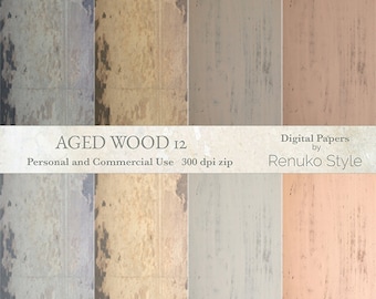 Aged wood 12 Distressed Wood Backgrounds Scrapbook Paper