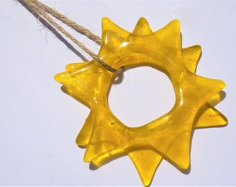 Star Light Catcher-Suncatcher-figure in glass-zonnenvanger-Window decoration
