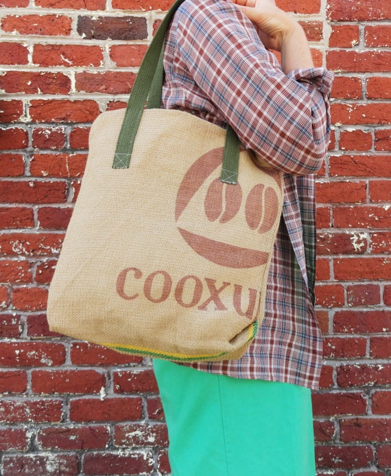 Burlap Tote - #3