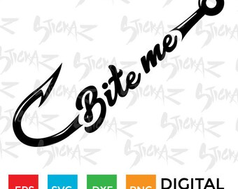 Free Free 235 Bite Me Fishing Svg SVG PNG EPS DXF File