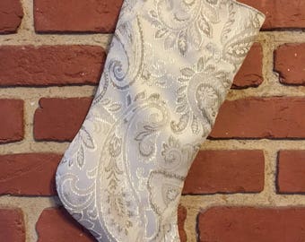 Recycled Fabric Stocking
