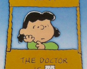Lucy doctor is in | Etsy