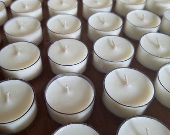 100% Soy Tea Lights (Pack of 15)