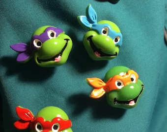 Cute TMNT Teenage Mutant Ninja TURTLES Clog Shoe Charms