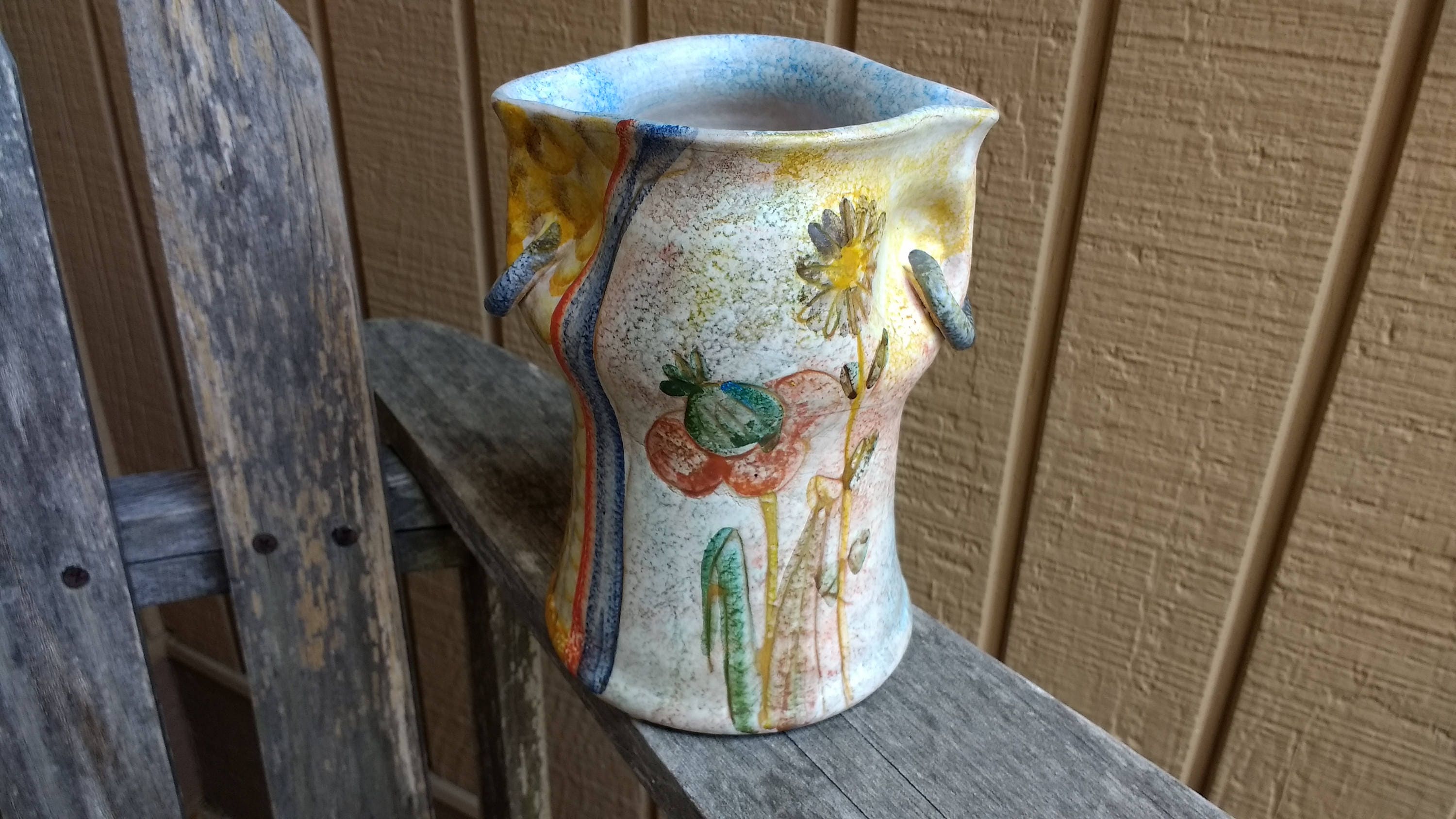 Modigliani Via Condotti Roma Signed Lazzaro Master of Ceramics